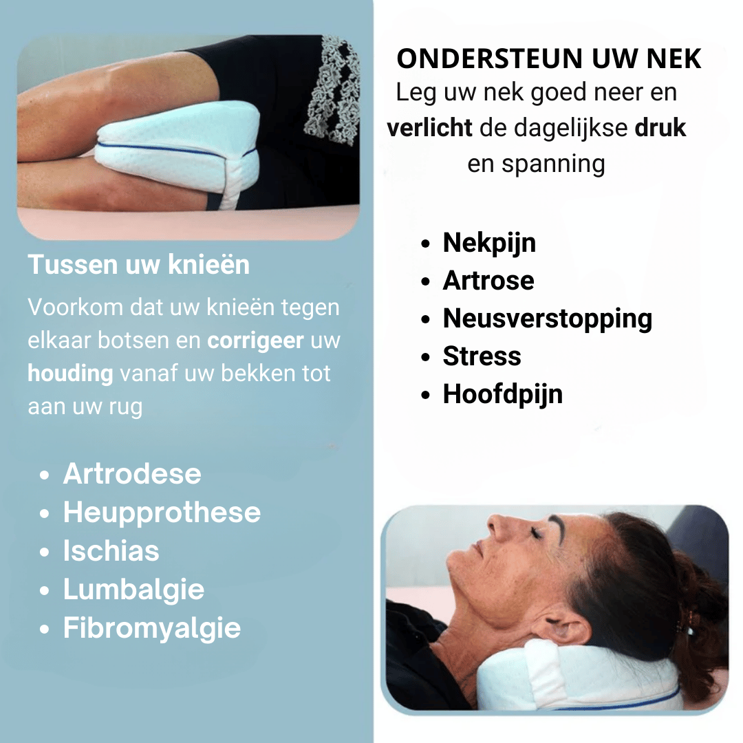 ORTHURA™️| Het orthopedische Kussen